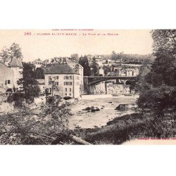 ORLONS-Ste-MARIE : le pont et le moulin - tres bon etat
