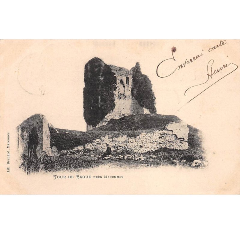 TOUR DE BROUE près Marennes - très bon état