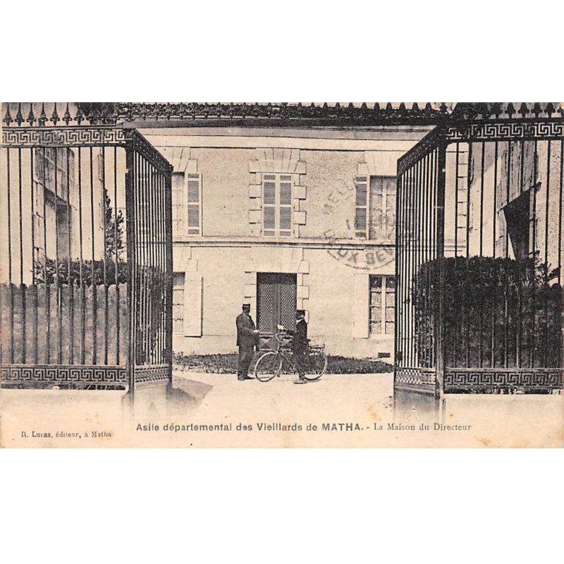Asile départementale des Vieillards de MATHA - La Maison du Directeur - très bon état