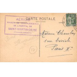 SAINT MARTIN DE RE - Le " Coligny " sortant du Port - très bon état