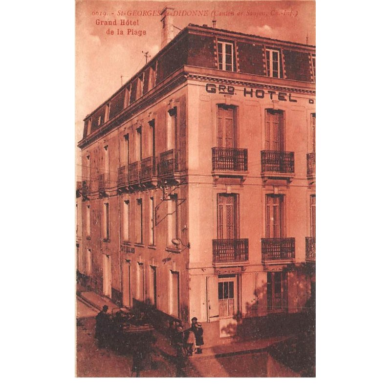 SAINT GEORGES DE DIDONNE - Grand Hôtel de la Plage - très bon état