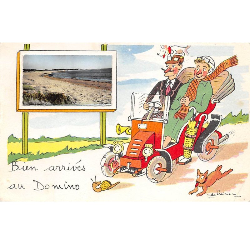 Bien arrivés au DOMINO - très bon état