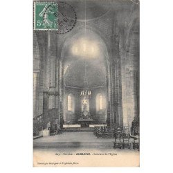 AUBAZINE - Intérieur de l'Eglise - très bon état