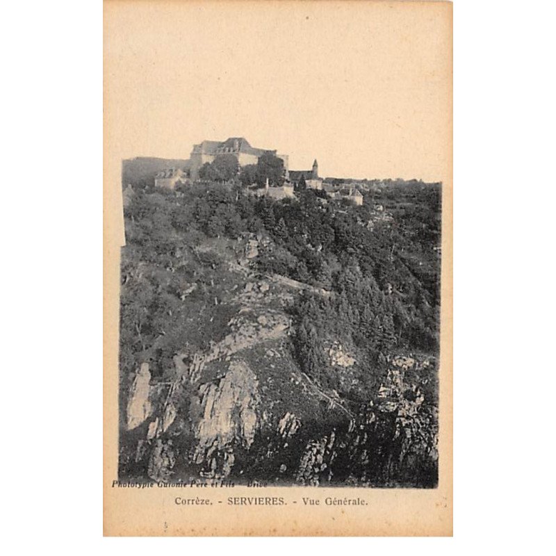 SERVIERES - Vue générale - très bon état