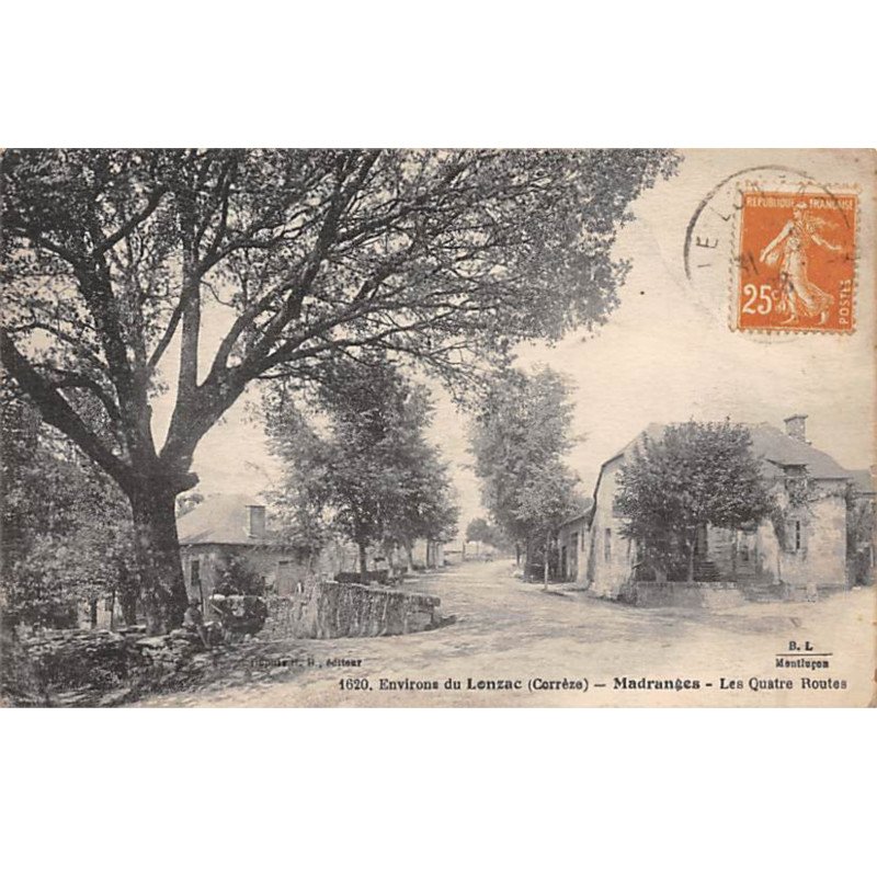 MADRANGES - Les Quatre Routes - très bon état