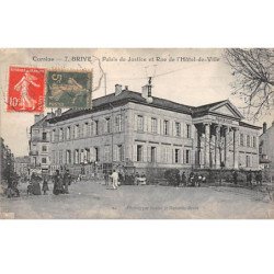 BRIVE - Palais de Justice et Rue de l'Hôtel de Ville - très bon état