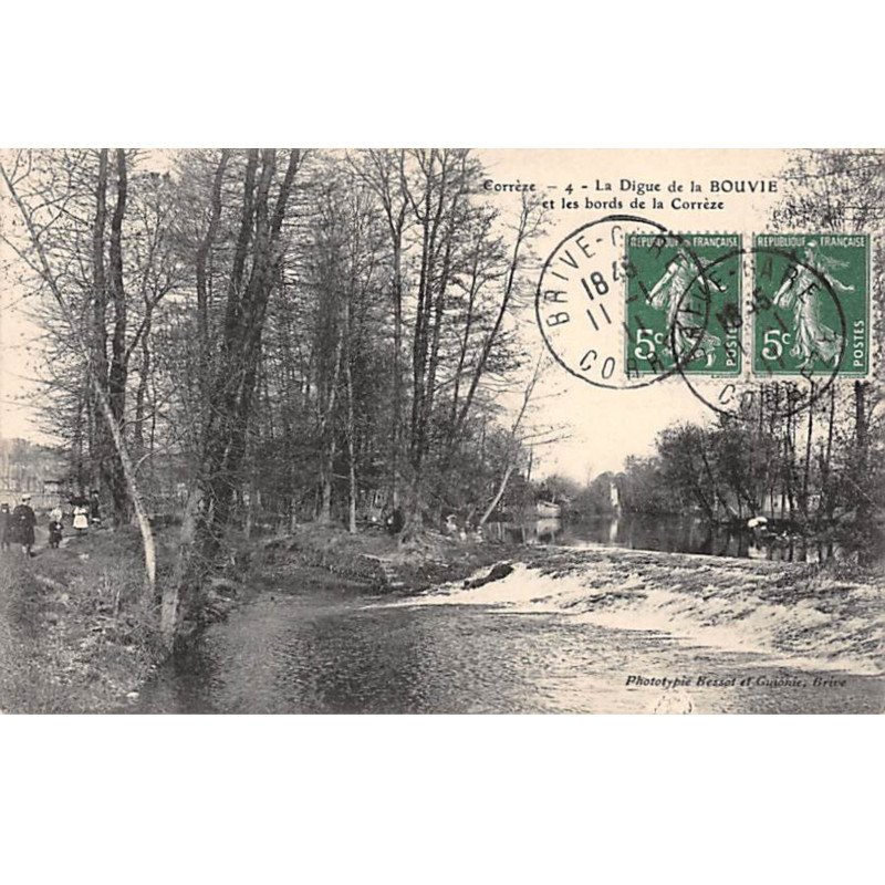 La Digue de la BOUVIE et les bords de la Corrèze - très bon état