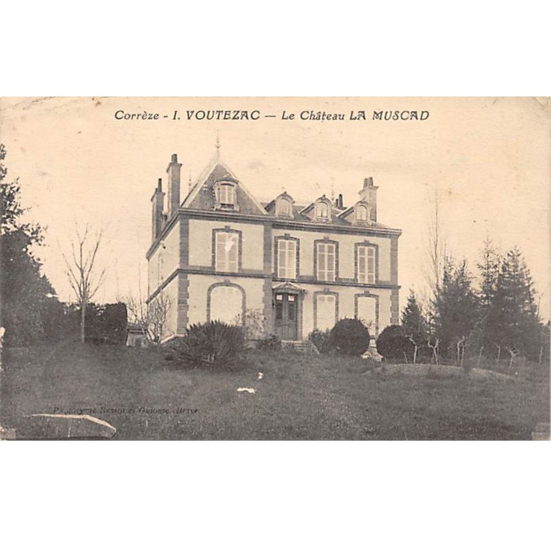 VOUTEZAC - Le Château LA MUSCAD - très bon état