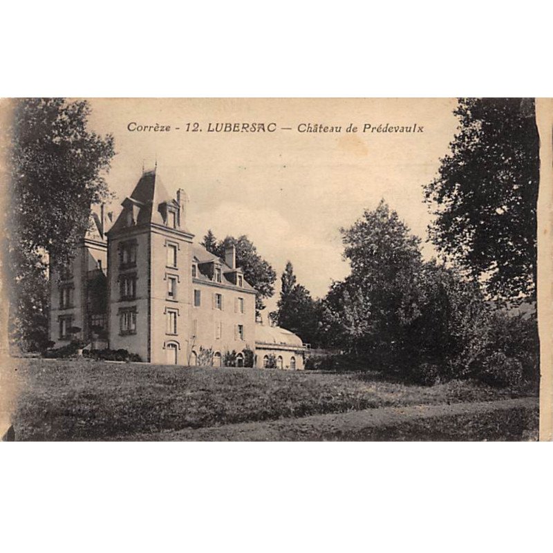 LUBERSAC - Château de Prédevaulx - très bon état
