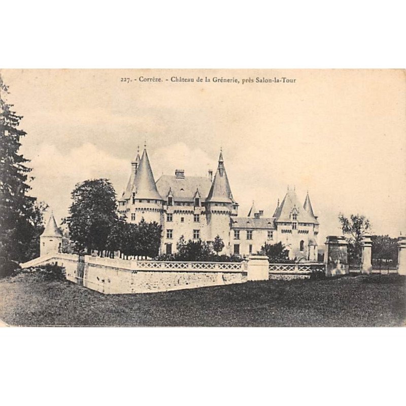 Château de la Grénerie près Salon la Tour - très bon état