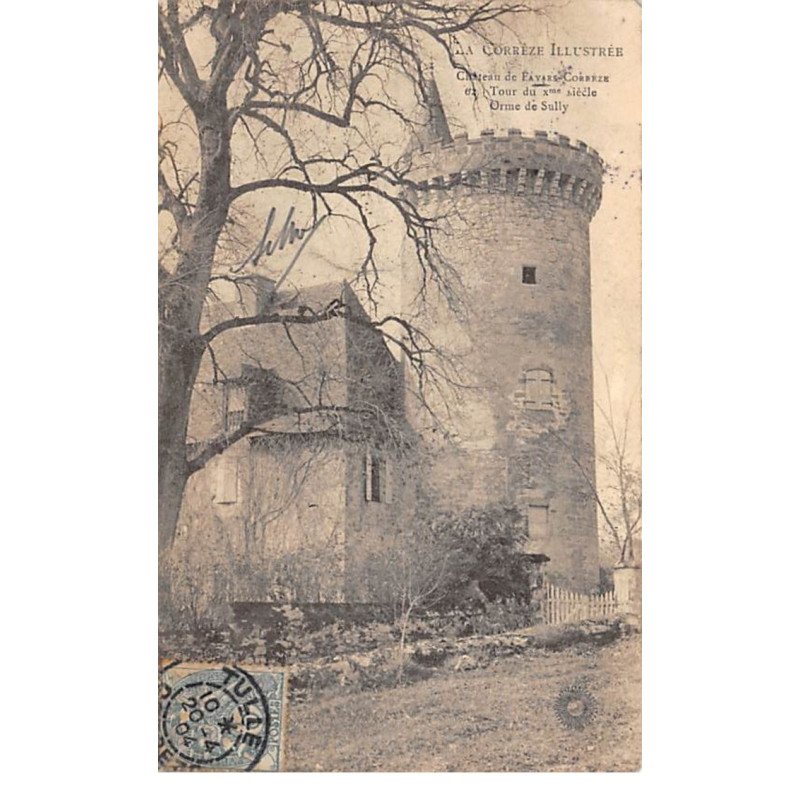 Château de FAVARS - Tour - Orme de Sully - très bon état