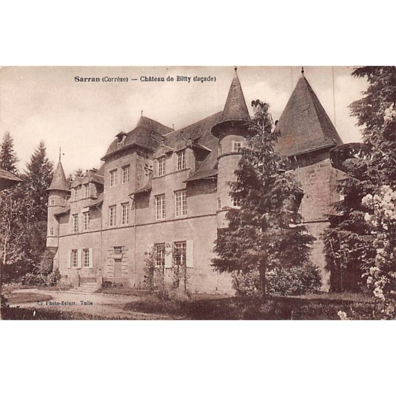 SARRAN - Château de Bitty - très bon état SARRAN - Château de Bitty - très bon état