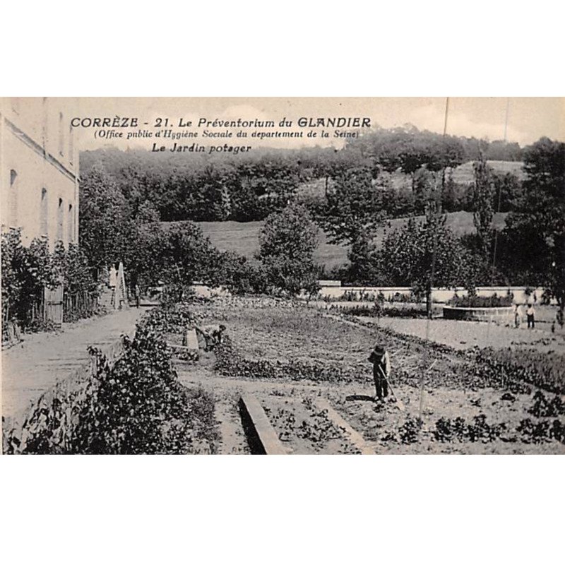 Le Préventorium du GLANDIER - Le jardin potager - très bon état