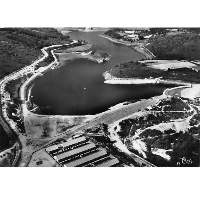 Barrage des BARRIOUS - Vue aérienne - très bon état