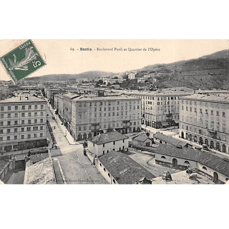 BASTIA - Boulevard Paoli et Quartier de l'Opéra - très bon état BASTIA - Boulevard Paoli et Quartier de l'Opéra - très bon état