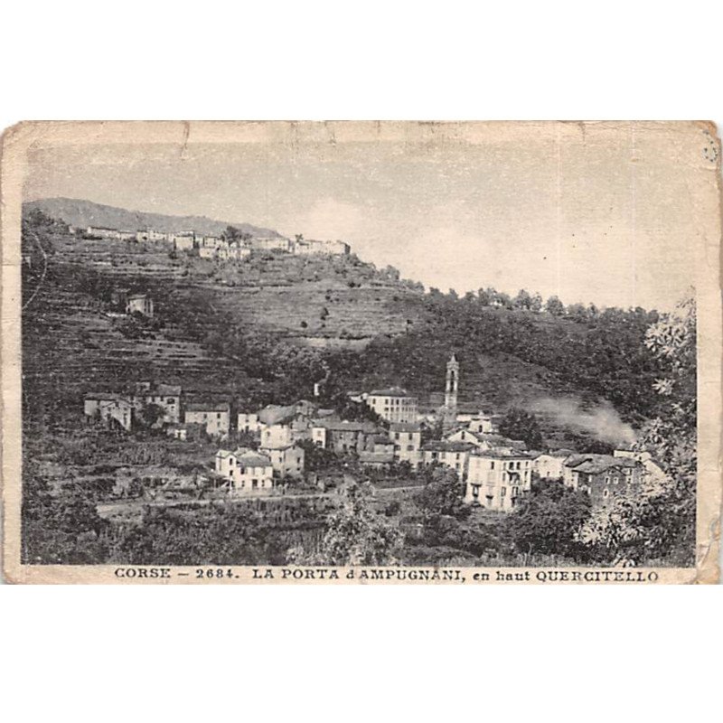 LA PORTA D'AMPUGNANI, en haut QUERCITELLO - état