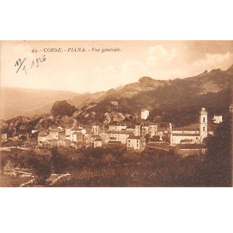 PIANA - Vue générale - très bon état