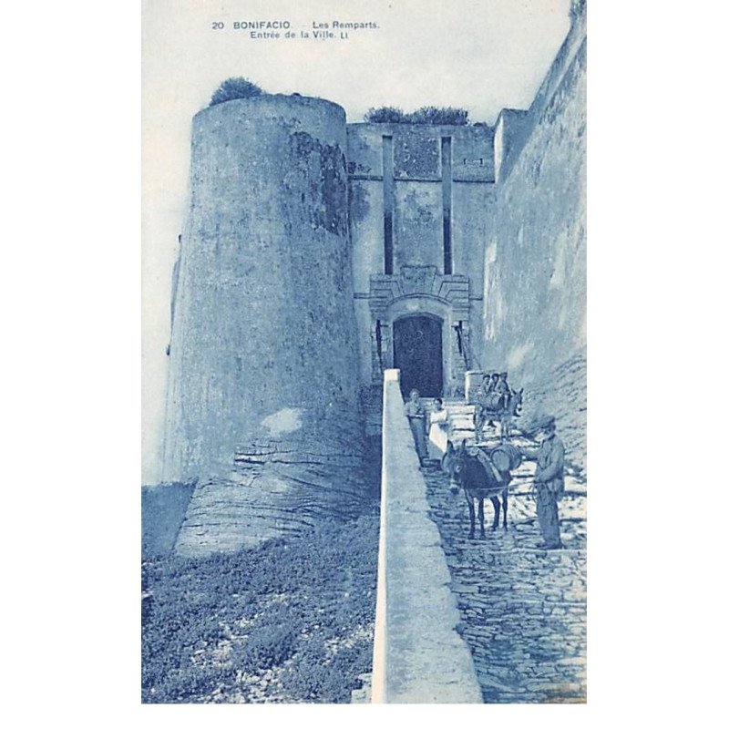 BONIFACIO - Les Remparts - Entrée de la Ville - très bon état