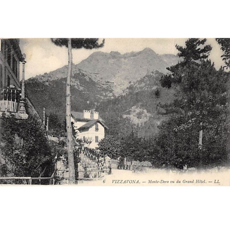 VIZZAVONA - Monte Doro vu du Grand Hôtel - très bon état