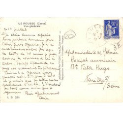 ILE ROUSSE - Vue générale - très bon état