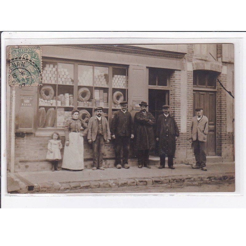 SENAN : carte photo d'une boulangerie - très bon état