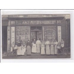 NEUILLY SUR SEINE : carte photo de l'ancienne maison TRAGIN au 169 avenue de Neuilly - très bon état