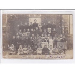 TIGY : carte photo d'une école - état