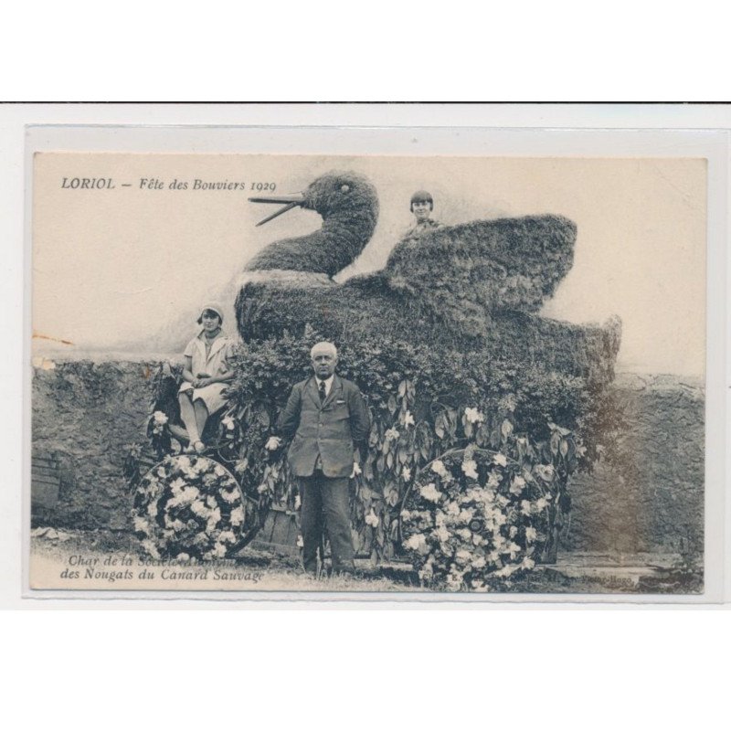 LORIOL - fête de Bouviers 1929 - état