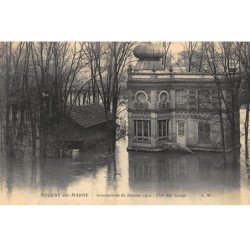NOGENT-sur-MARNE : inondations de janvier 1910, cité des loups - etat