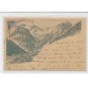 LUCHON - 1897 carte précurseur - état