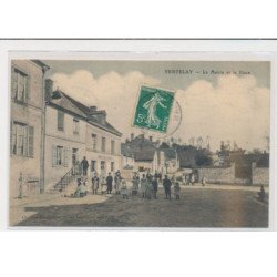 VENTELAY - La Mairie et la place - très bon état