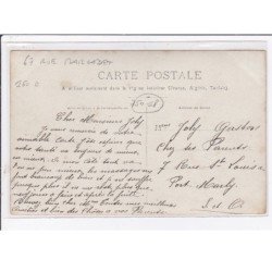 PARIS 18 ème : carte photo de l'épicerie JUBAN au 67 rue Marcadet - très bon état