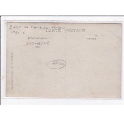 PARIS 13 ème : carte photo du salon de coiffure DUCHESNE au 3 rue du Chateau Landon - très bon état