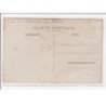 PARIS : carte photo d'un atelier de menuisier (fabrication de piano) - très bon état