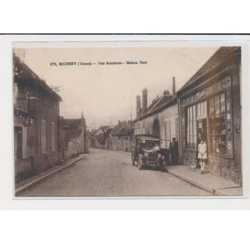 MICHERY - Rue Rombrois - Maison Petit - état