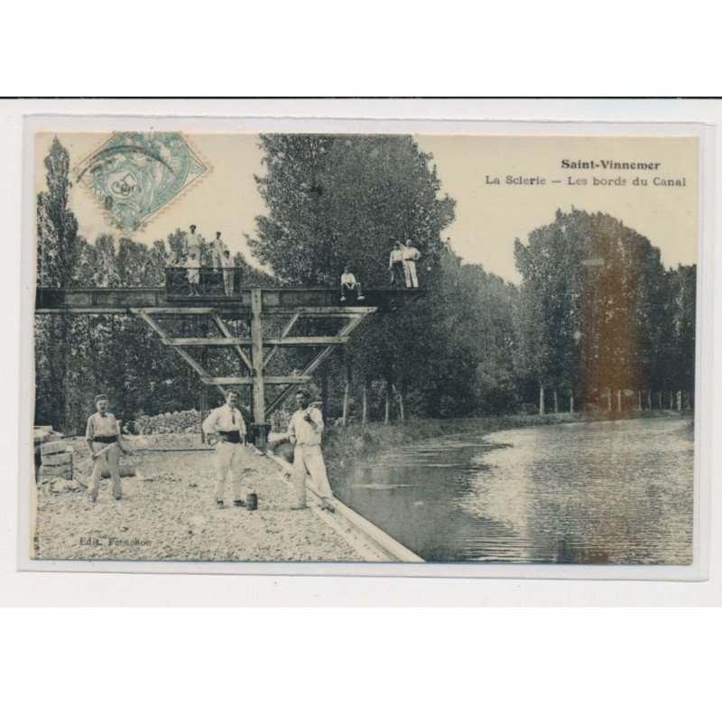 SAINT VINNEMER - La scierie - les bords du canal - très bon état