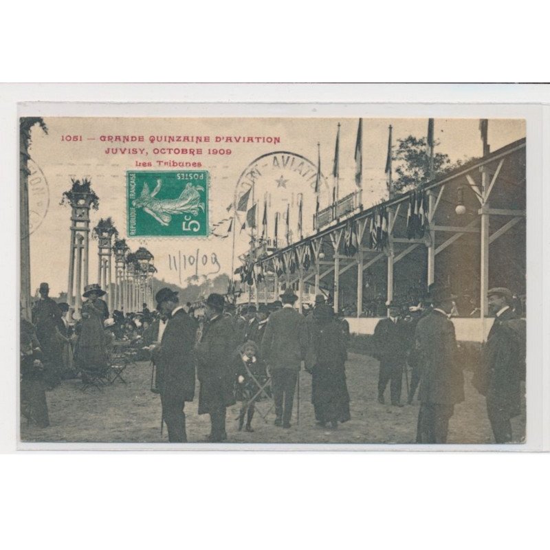 PORT AVIATION JUVISY - Grande quinzaine d'aviation Octobre 1909 - très bon état