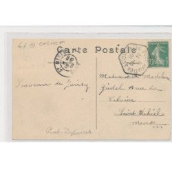 PORT AVIATION JUVISY - Cachet - Grande quinzaine de Paris Duval sur biplan - très bon état