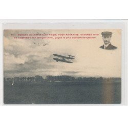 PORT AVIATION JUVISY - Cachet - Grande quinzaine de Paris - Prix - De Lambert sur Wright-Ariel - très bon état