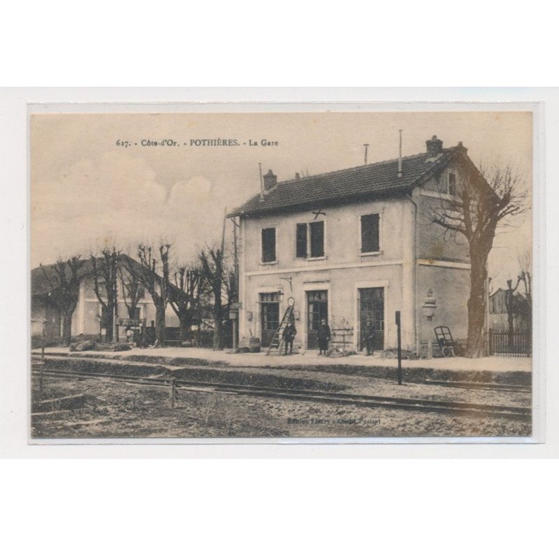 POTHIERES - La gare - très bon état