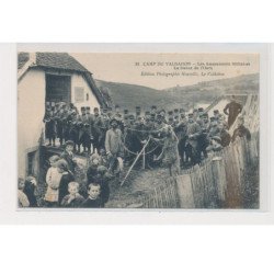 CAMP DU VALDAHON - Amusements militaires - La danse de l'ours (montreur d'ours)- très bon état