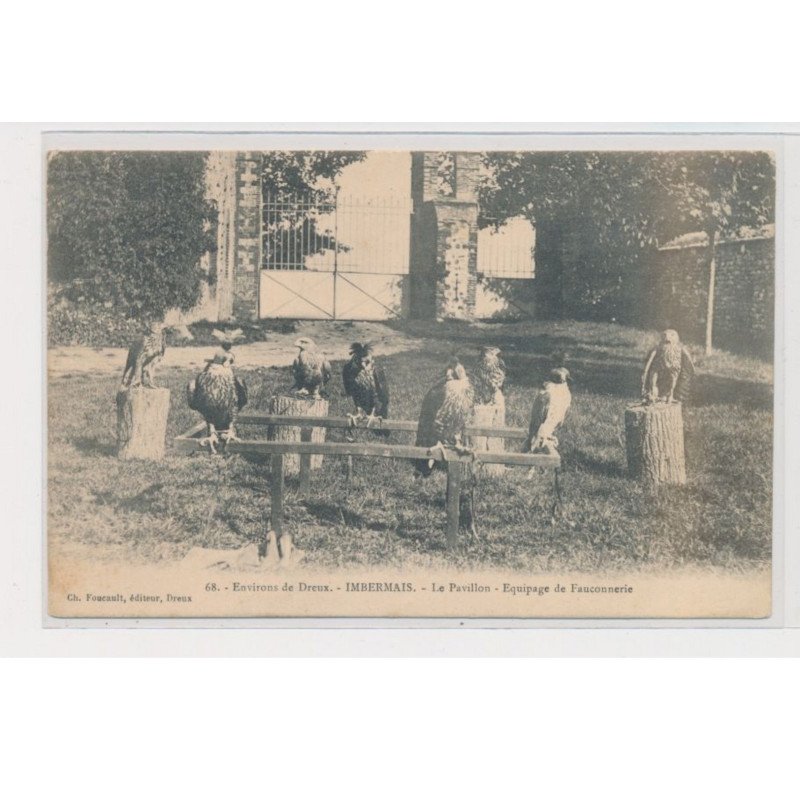 IMBERMAIS - Le pavillon - équipage de fauconnerie - très bon état IMBERMAIS - Le pavillon - équipage de fauconnerie - très bon état