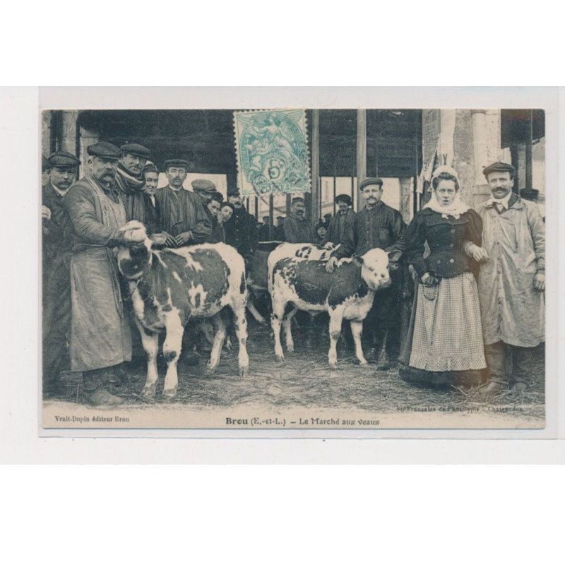 BROUX - Le marché aux veaux - très bon état