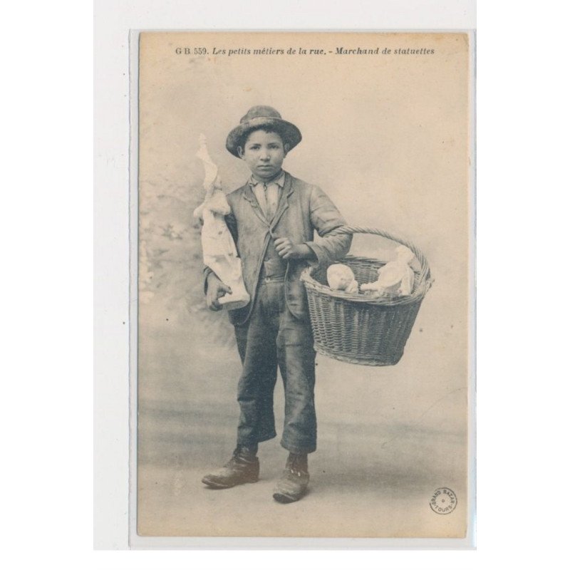 TOURS - Les petits métiers de la rue - Marchand de statuettes - très bon état