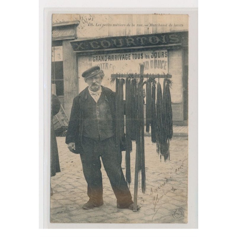 TOURS - Les petits métiers de la rue - Marchand de lacets - très bon état