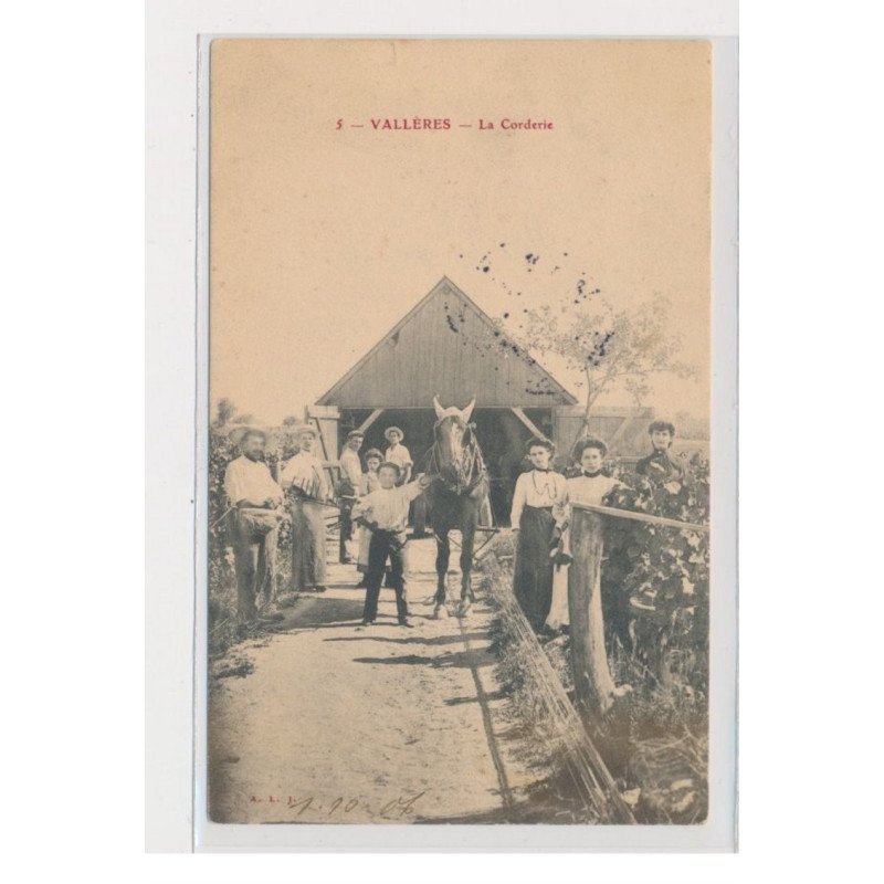 VALLERES - La corderie - état