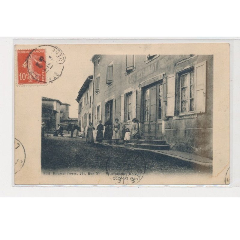 CLONAS - 214, rue Villfranché (café restaurant) - très bon état