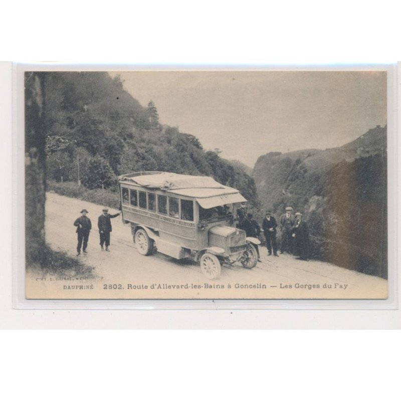 GONCELIN - Route d'Allevard-les-Bains - Les Gorges du Fay - très bon état