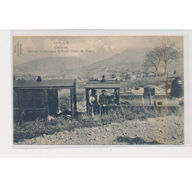 COUBLEVIE - Vue sur la montagne de Notre dames de Vouise - état