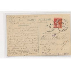 SAINT ETIENNE - Houillères - mineurs aux lavabos après leur travail - très bon état